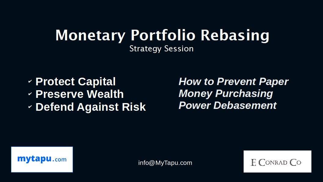 Monetary Portfolio Rebasing Services 
